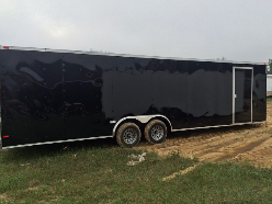 8.5x28' V-Nose Enclosed Trailer